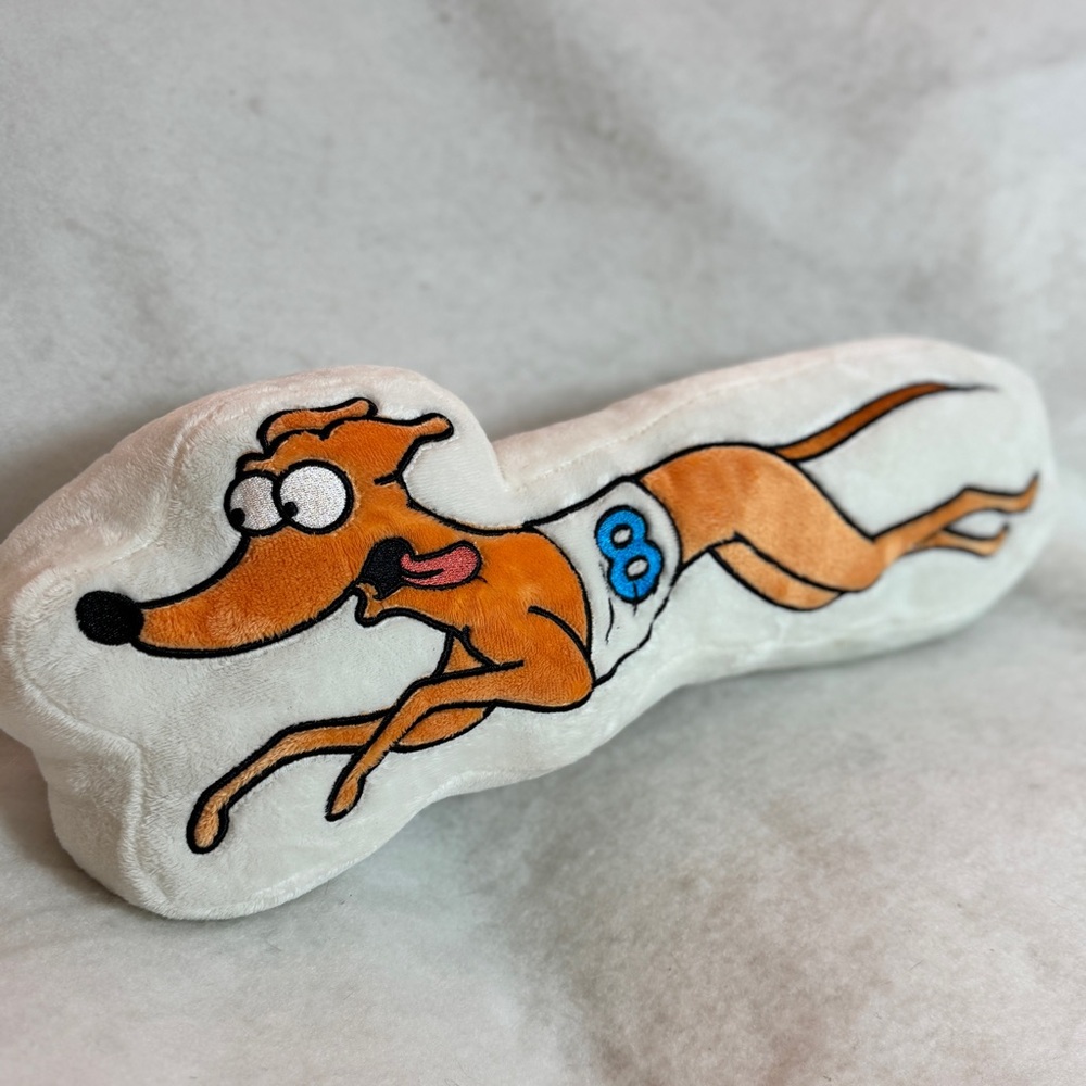 Universal Studios The Simpsons Santa's Little Helper Puppy Dog Plush‎ Pillow Toy